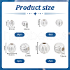   26pcs 925 Sterling Silver Spacer Beads STER-PH0002-60-2