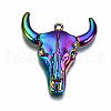 Rainbow Color Alloy Pendants PALLOY-S180-026-RS-2