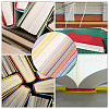 SUPERFINDINGS 12Pcs 12 Colors Polyester Book Headbands OCOR-FH0001-36-6