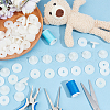 HOBBIESAY 40 Sets Plastic Doll Joints DOLL-HY0001-02B-5