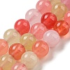 Natural Agate Imitation YanYuan Agate Beads Strands G-Z041-A01-01-1