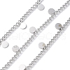 304 Stainless Steel Curb Chains CHS-G041-02P-05-1