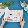 Creative Cartoon Decorative Home Canvas Hanging Height Measurement Ruler HJEW-WH0042-47C-4
