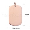 201 Stainless Steel Pendants STAS-S105-T590-22-3-3