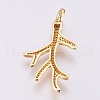 Brass Micro Pave Cubic Zirconia Pendants ZIRC-J019-12A-3