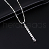 Alloy Pendant 201 Stainless Steel  Chain Necklaces for Men FS-WG0EA78-01-1