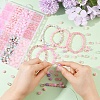 DIY Round Glass Beads Bracelets Making Kits DIY-YW0011-79-5