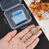 Beebeecraft 1Pc Adjustable Rhodium Plated 925 Sterling Silver Ring Findings STER-BBC0006-89-3