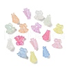 Christmas Theme Luminous Transparent Acrylic Beads LACR-U001-05-2