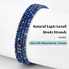 Olycraft 2 Strands Natural Lapis Lazuli Beads Strands G-OC0005-33-4