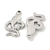 Non-Tarnish 304 Stainless Steel Pendants STAS-L278-84P-2