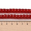 Baking Plating Glass Beads Strands X1-GLAA-H036-01I-3