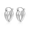 Stainless Steel Hoop Earrings for Women LW6635-2-1