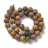 Natural Ocean Agate/Ocean Jasper Beads Strands G-G772-06-B-4