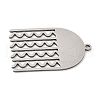 304 Stainless Steel Pendants STAS-S174-20P-2