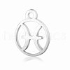 Non-Tarnish 201 Stainless Steel Charms STAS-T014-T505-12-1