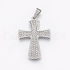 Tarnish Resistant 304 Stainless Steel Pendants STAS-H429-09P-1