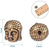 Tibetan Style Beads TIBEB-PH0004-18-3
