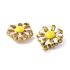 304 Stainless Steel Enamel Pendants STAS-D369-27G-2