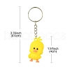 Plastic Keychain KEYC-YW00107-3