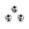 Non-Tarnish 202 Stainless Steel Beads STAS-U012-04A-P-1