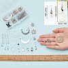 SUNNYCLUE DIY Sun Moon Earring Making Kit DIY-SC0020-34-3