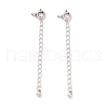 925 Sterling Silver Chain Extenders STER-D036-42AS-1