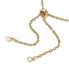 304 Stainless Steel Cable Chain Macrame Pouch Slider Necklace Making NJEW-JN05069-01-3