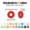 DIY Polymer Clay Stretch Charms Bracelets Making Kits DIY-YW0011-63-2