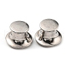 Non-Tarnish 303 Stainless Steel Badge Lapel Pin Back Butterfly Clutches STAS-G310-28P-2