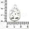 304 Stainless Steel Pendants STAS-M116-31P-4