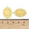 Ion Plating(IP) 316L Surgical Stainless Steel Pendants STAS-D029-19G-3