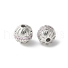 Brass Micro Pave Cubic Zirconia Beads KK-U067-06P-01-1