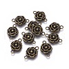 Tibetan Style Links/Connectors MLF11373Y-NF-1