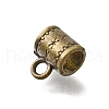 Tibetan Style Alloy Tube Bails TIBE-L008-13AB-2