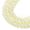 Natural Lemon Quartz Beads Strands G-B142-A03-3mm-4