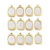 12Pcs 304 Stainless Steel Pendants STAS-F303-BM-1