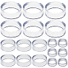 Gorgecraft 18Pcs 3 Styles Acrylic Display Frame ODIS-GF0001-14-1