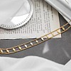 Rhombus Hollow Diamond 304 Stainless Steel Choker Necklaces FS-WGEDF7A-01-3