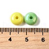 UV Plating Opaque Acrylic Beads MACR-F083-13-3