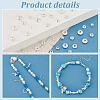   110Pcs 11 Styles Alloy & Brass Spacer Beads FIND-PH0017-61-4