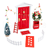 Christmas Theme Mini Display Decoration Kit AJEW-WH0291-33-1