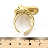 304 Stainless Steel Cuff Rings RJEW-D320-11G-5
