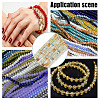 GOMAKERER 5 Strands Natural Flower Amazonite Beads Strands G-GO0001-54-7