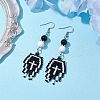 304 Stainless Steel Dangle Earring EJEW-MZ00193-2