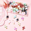 100Pcs Acrylic Pendants PALLOY-FS00028-8