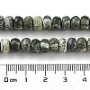 Natural Silver Line Jasper Beads Strands G-Z042-B01-03-5