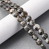 Natural Fluorescent Syenite Rock(Glow under UV Light) Beads Strands G-C179-A39-03-1