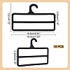 Plastic Hanging Display Stand for Silk Scarf ODIS-WH0099-29D-2