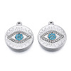 304 Stainless Steel Pendants STAS-N098-178P-3